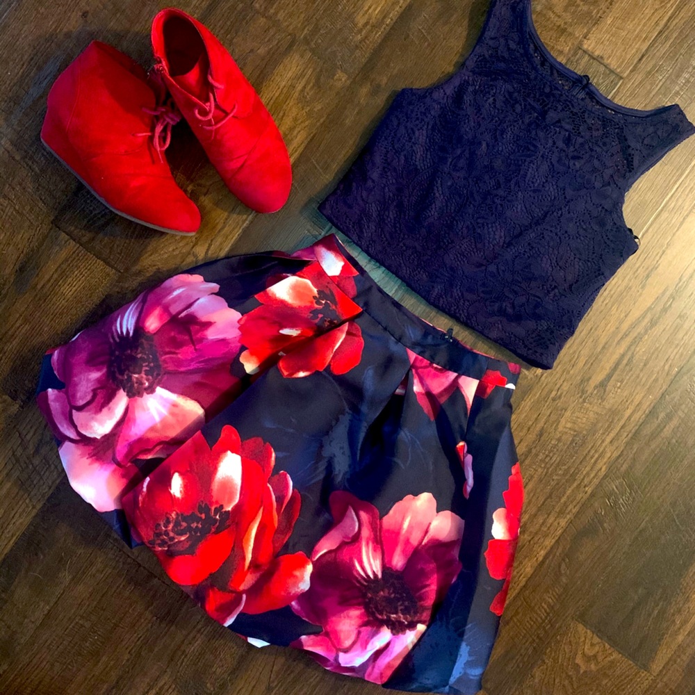 Dress with shoes